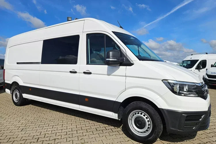 Volkswagen Crafter L3H2 99900zł NETTO Brygadówka 6 osób 2.0TDi/177KM zdjęcie 3