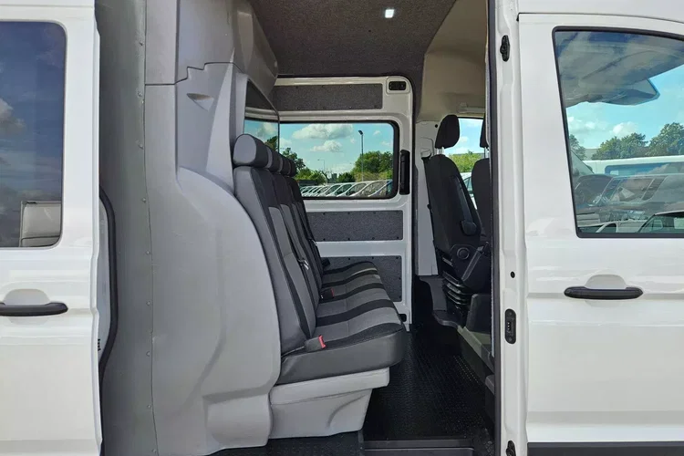 Volkswagen Crafter L3H2 99900zł NETTO Brygadówka 6 osób 2.0TDi/177KM zdjęcie 34