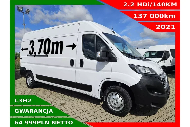 Peugeot boxer L3H2 64999zł NETTO 2.2HDi/140KM zdjęcie 1