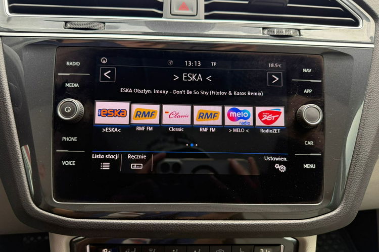 Volkswagen Tiguan Polski salon, automat, LED, podgrzewane fotele, panorama zdjęcie 25