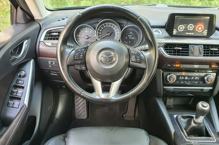Mazda 6 2.2 Skyactiv-D 150KM # SkyPassion # Navi # Skóra # LED # KeyLess zdjęcie 16