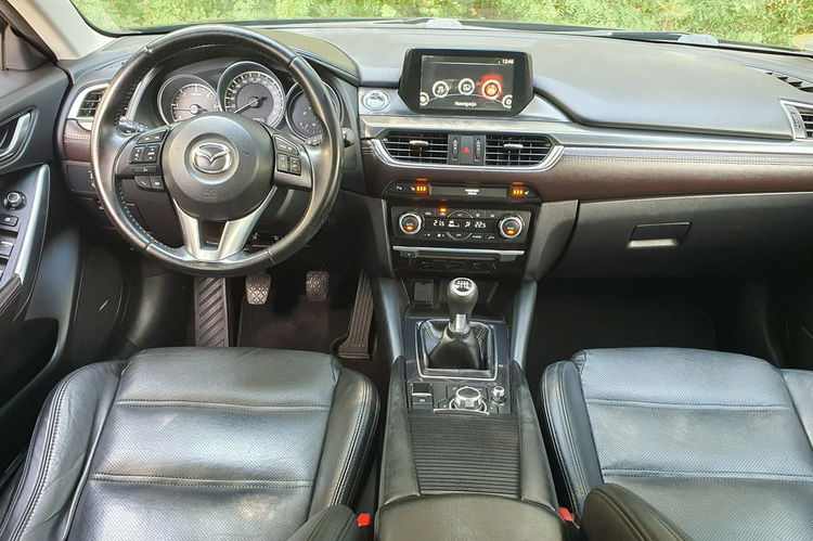 Mazda 6 2.2 Skyactiv-D 150KM # SkyPassion # Navi # Skóra # LED # KeyLess zdjęcie 5