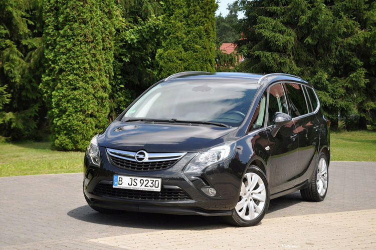 Opel Zafira 2.0d(170KM) Lift Xenon Led Navi Kamera 7-Foteli Welur 2xPark Alu18"ASO zdjęcie 9