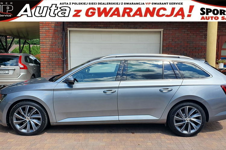 Skoda Superb L&K 2.0TDI 190KM, DSG, Salon PL, serwis, F.VAT23, leasing, zdjęcie 6