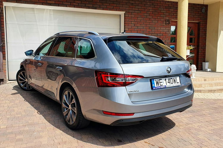 Skoda Superb L&K 2.0TDI 190KM, DSG, Salon PL, serwis, F.VAT23, leasing, zdjęcie 9