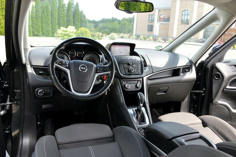 Opel Zafira 2.0d(170KM) Lift Xenon Led Navi Kamera 7-Foteli Welur 2xPark Alu17"ASO zdjęcie 29