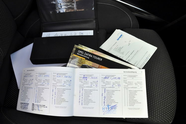 Opel Zafira 2.0d(170KM) Lift Xenon Led Navi Kamera 7-Foteli Welur 2xPark Alu17"ASO zdjęcie 40
