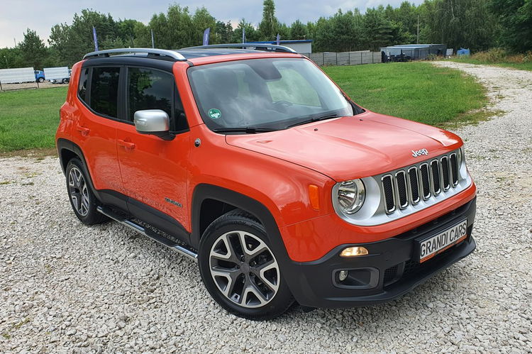 Jeep Renegade 1.4T 140KM # LIMITED # Navi # Skóra # KeyLess # Super Stan zdjęcie 3