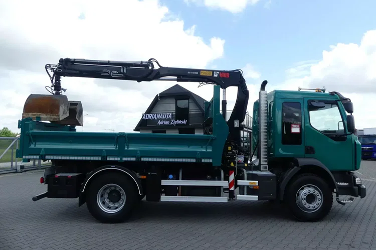 Renault D 14 / WYWROTKA + HDS HIAB 111 SKŁADANY W Z / ŁYŻKA / zdjęcie 13