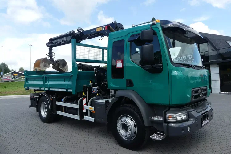 Renault D 14 / WYWROTKA + HDS HIAB 111 SKŁADANY W Z / ŁYŻKA / zdjęcie 14