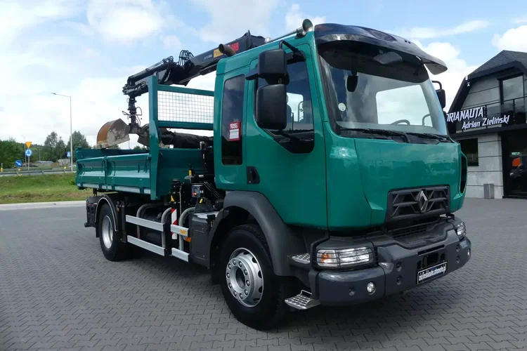 Renault D 14 / WYWROTKA + HDS HIAB 111 SKŁADANY W Z / ŁYŻKA / zdjęcie 15