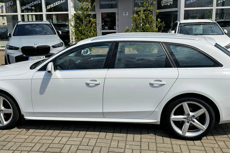 Audi A4 model 2015 , biała perła, bezwypadkowy , serwiowany, led, hak zdjęcie 6