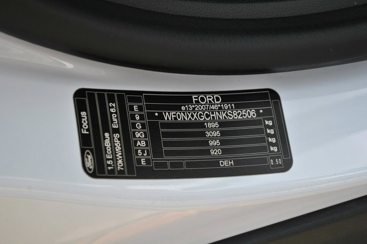 Focus Trend Edition 1, 5 EcoBlue 95KM ASO Forda Gwarancja Ford Używane zdjęcie 27