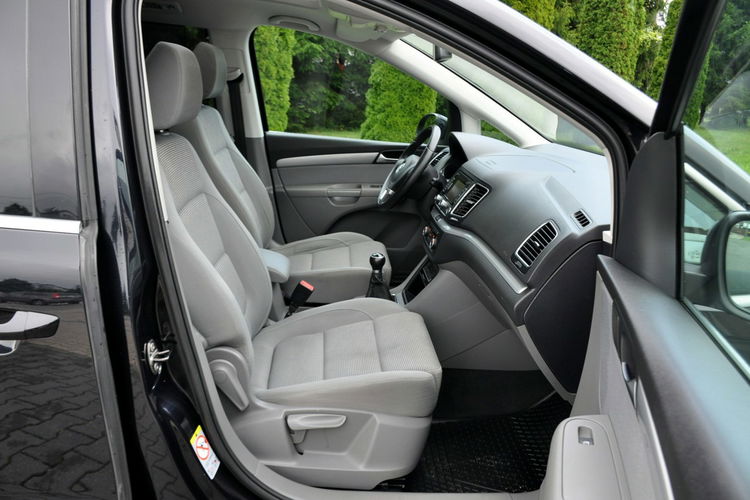 Volkswagen Sharan 2.0TDI(140KM) Navi Panorama 7-Foteli El.Fotel Welur Reling Alu16"ASO zdjęcie 17