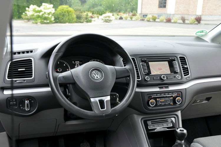 Volkswagen Sharan 2.0TDI(140KM) Navi Panorama 7-Foteli El.Fotel Welur Reling Alu16"ASO zdjęcie 33