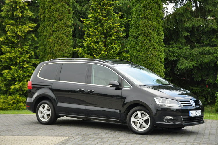 Volkswagen Sharan 2.0TDI(140KM) Navi Panorama 7-Foteli El.Fotel Welur Reling Alu16"ASO zdjęcie 4