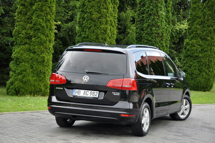 Volkswagen Sharan 2.0TDI(140KM) Navi Panorama 7-Foteli El.Fotel Welur Reling Alu16"ASO zdjęcie 6