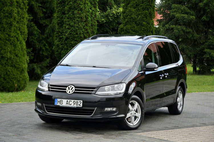 Volkswagen Sharan 2.0TDI(140KM) Navi Panorama 7-Foteli El.Fotel Welur Reling Alu16"ASO zdjęcie 9