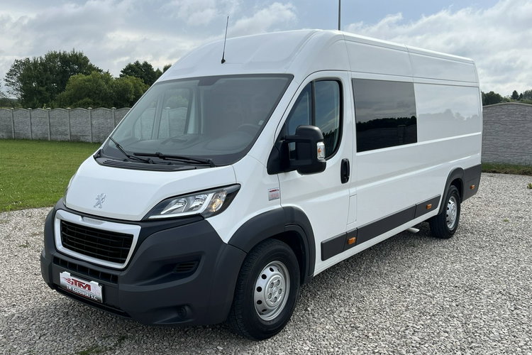 Peugeot Boxer 7-osob. Doka_Brygadowy GWARANCJA L4H2 MAXI zdjęcie 2