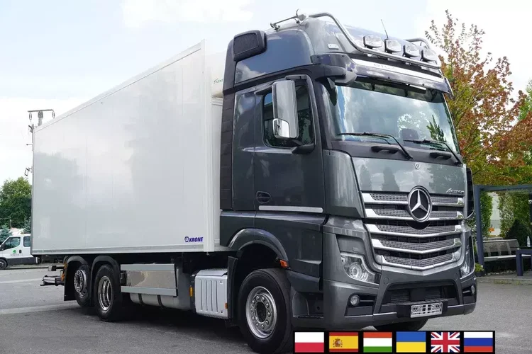 Mercedes Actros 2548 MP5 / Chłodnia Krone 18 EPAL Multitemperatura / Doppelstock 36 EPAL / Kabina GIGA SPACE zdjęcie 1