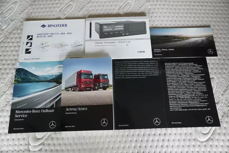 Mercedes Actros 2548 MP5 / Chłodnia Krone 18 EPAL Multitemperatura / Doppelstock 36 EPAL / Kabina GIGA SPACE zdjęcie 30