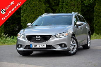 Mazda 6 104 tys przebieg SkyActive Duża Navi 2xParktronic RVM ALU17 Nowe opon