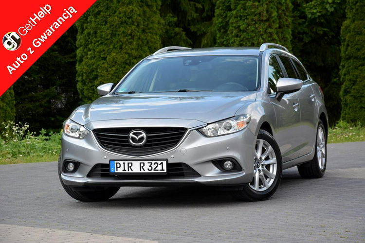 Mazda 6 104 tys przebieg SkyActive Duża Navi 2xParktronic RVM ALU17 Nowe opon zdjęcie 1