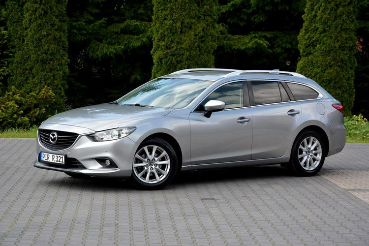 Mazda 6 104 tys przebieg SkyActive Duża Navi 2xParktronic RVM ALU17 Nowe opon zdjęcie 3