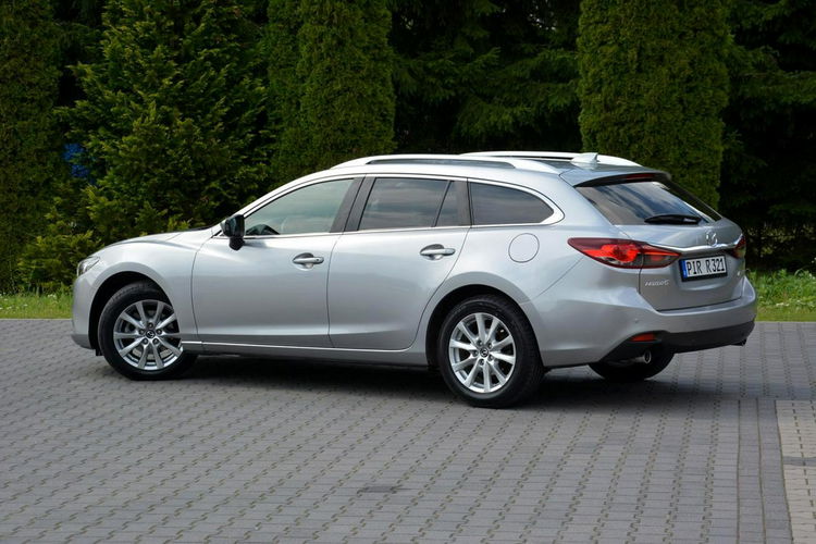 Mazda 6 104 tys przebieg SkyActive Duża Navi 2xParktronic RVM ALU17 Nowe opon zdjęcie 5