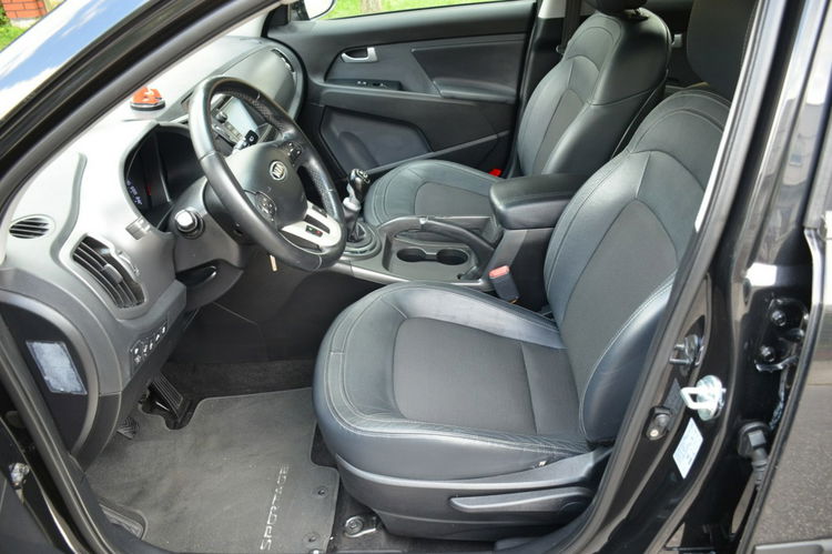 Kia Sportage Czarna Opłacona 1.6GDI 135KM Serwis Navi Kamera Parktronik Alu zdjęcie 23
