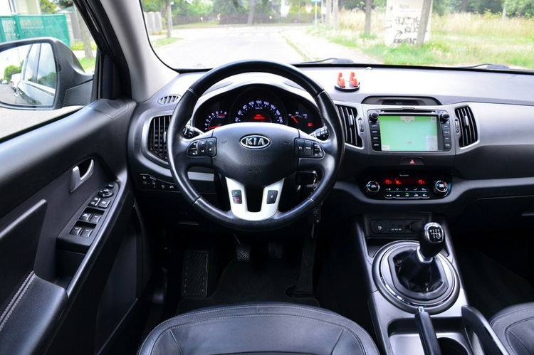 Kia Sportage Czarna Opłacona 1.6GDI 135KM Serwis Navi Kamera Parktronik Alu zdjęcie 29