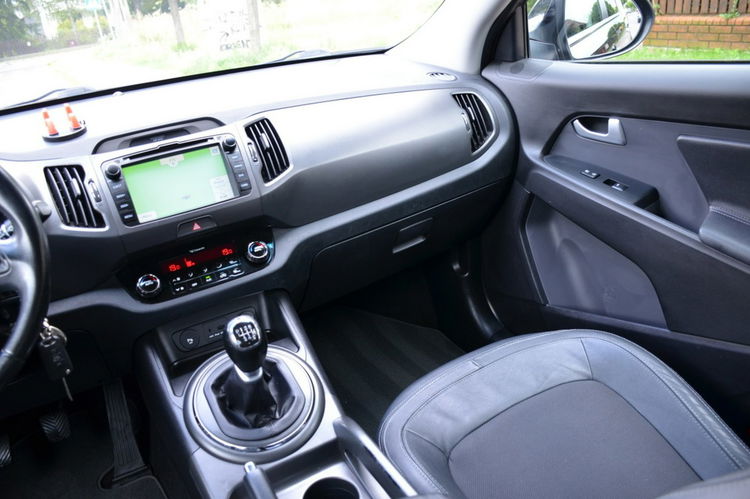 Kia Sportage Czarna Opłacona 1.6GDI 135KM Serwis Navi Kamera Parktronik Alu zdjęcie 30