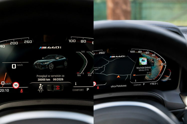 BMW 440 M440I / PERFORMANCE / MHEV / XDRIVE / 374KM / SALON POLSKA / FV 23% zdjęcie 53