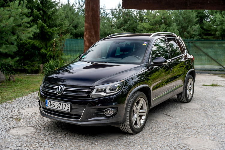 Volkswagen Tiguan Lounge 2.0 TDI 150km / 4Motion / Bogate wyposażenie / Bezwypadkowy zdjęcie 12