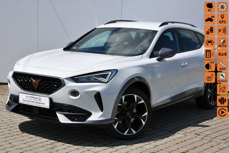 Cupra Formentor 2.0TSI 190KM 4Drive DSG Ambiente Navi Skóra El.Fotel El.Hak Gwar.FV zdjęcie 1