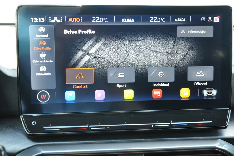 Cupra Formentor 2.0TSI 190KM 4Drive DSG Ambiente Navi Skóra El.Fotel El.Hak Gwar.FV zdjęcie 17