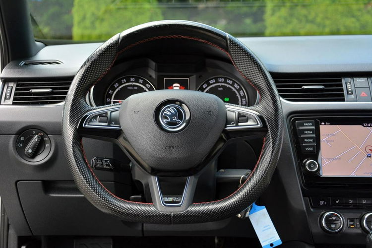 Skoda Octavia 2.0TDI(184KM)VRS Radar ACC Duża Navi Bi-Xenon Ledy Skóry 2xParkt Aso zdjęcie 27