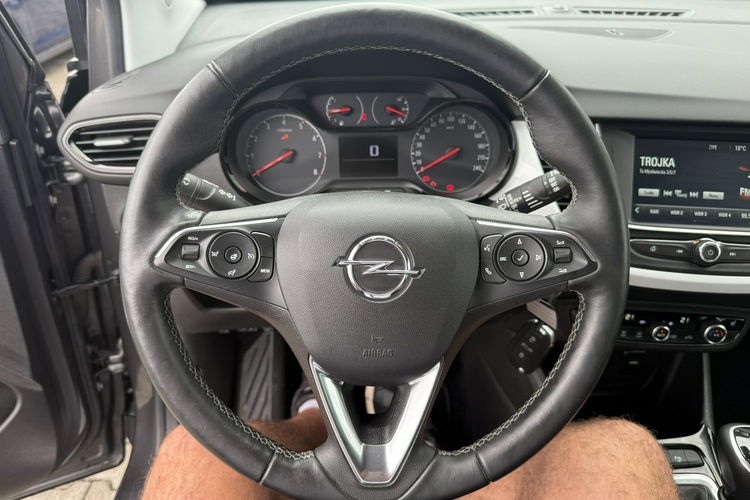 Opel Crossland X Jeden Właściciel44Tyś przebieg Kamera Grzana Kierownica Asystent Pas zdjęcie 23