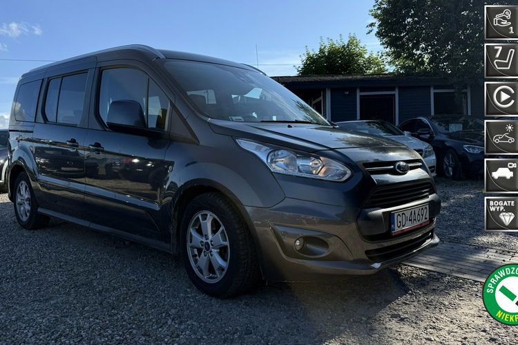 Ford Tourneo Connect Grand Connect 1.5 tdci 130 KM 7 osób. Panorama kamera Navi 1.r.gwaranc zdjęcie 1