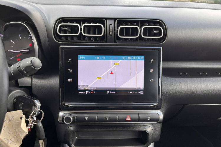Citroen C3 Aircross 1.2 Zarejestrowany Tablet Navi 6biegów Android Auto Stan BDB Bezwypadk zdjęcie 15