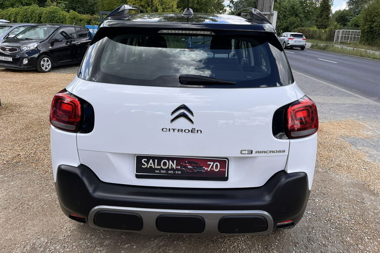 Citroen C3 Aircross 1.2 Zarejestrowany Tablet Navi 6biegów Android Auto Stan BDB Bezwypadk zdjęcie 9