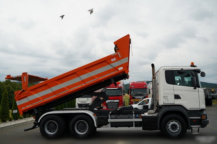 Scania G 490 / 6x4 / WYWROTKA DWUSTRONNA / HYDROBURTA / BOARDMATIC / HYDROKLAPA / 2017 zdjęcie 6
