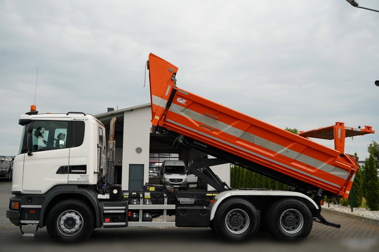 Scania G 490 / 6x4 / WYWROTKA DWUSTRONNA / HYDROBURTA / BOARDMATIC / HYDROKLAPA / 2017 zdjęcie 7