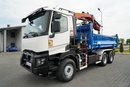 Renault C 440 / 6x4 / WYWROTKA /+ HDS PALFINGER pk 19.001 sld / HARDOX / HYDROBURTA / STEROWANIE RADIOWE/ CHWYTAK /OPONY 100% / PO KONTRAKCIE SERWISOWYM zdjęcie 13