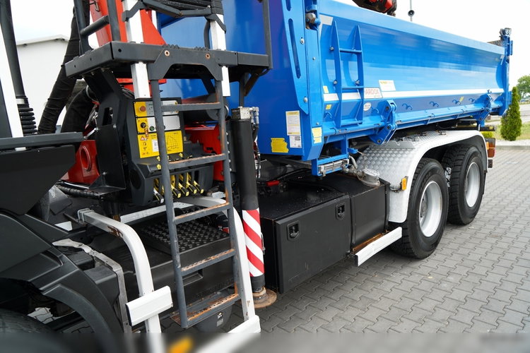 Renault C 440 / 6x4 / WYWROTKA /+ HDS PALFINGER pk 19.001 sld / HARDOX / HYDROBURTA / STEROWANIE RADIOWE/ CHWYTAK /OPONY 100% / PO KONTRAKCIE SERWISOWYM zdjęcie 18