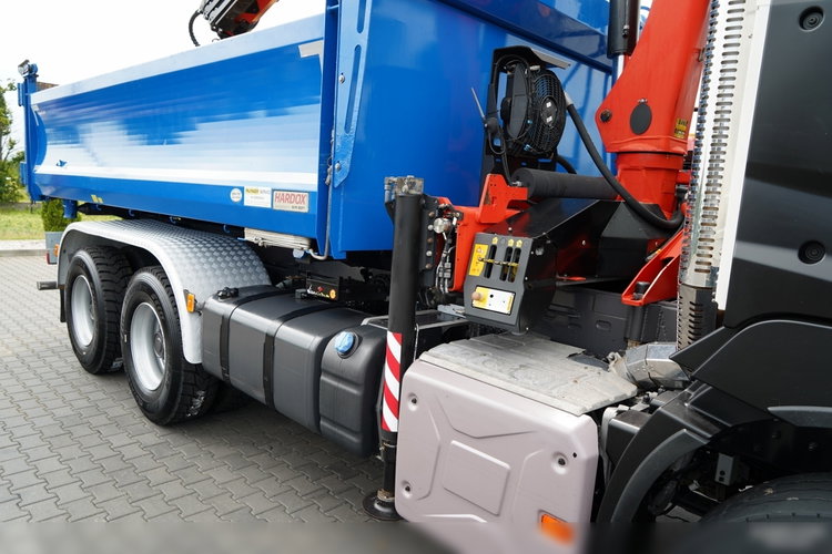 Renault C 440 / 6x4 / WYWROTKA /+ HDS PALFINGER pk 19.001 sld / HARDOX / HYDROBURTA / STEROWANIE RADIOWE/ CHWYTAK /OPONY 100% / PO KONTRAKCIE SERWISOWYM zdjęcie 19