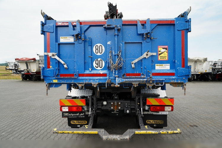 Renault C 440 / 6x4 / WYWROTKA /+ HDS PALFINGER pk 19.001 sld / HARDOX / HYDROBURTA / STEROWANIE RADIOWE/ CHWYTAK /OPONY 100% / PO KONTRAKCIE SERWISOWYM zdjęcie 22