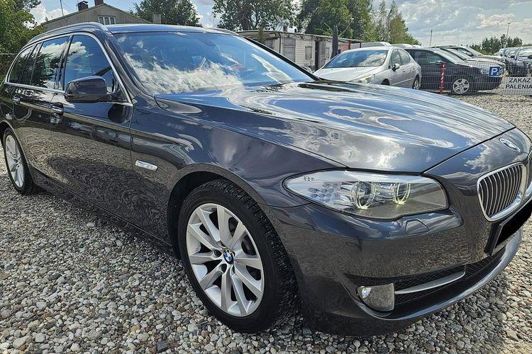 BMW 520 pack klim + navi ksenon skóra zdjęcie 26