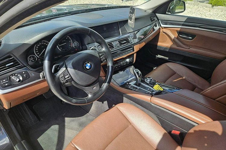 BMW 520 pack klim + navi ksenon skóra zdjęcie 9