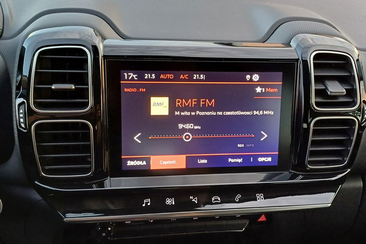 Citroen C5 Aircross Polski Salon Przebieg 25.700 km Gwarancja Fa VAT 23% zdjęcie 14